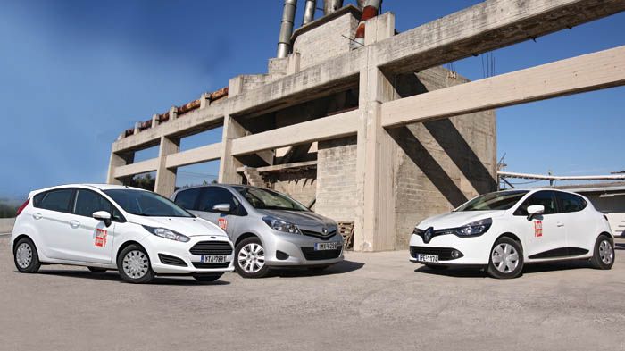 Οι πετρελαιοκίνητες εκδόσεις των Ford Fiesta, Renault Clio και Toyota Υaris αποτελούν την λύση σε όσους ψάχνουν ένα ολοκληρωμένο μικρό αυτοκίνητο με χ